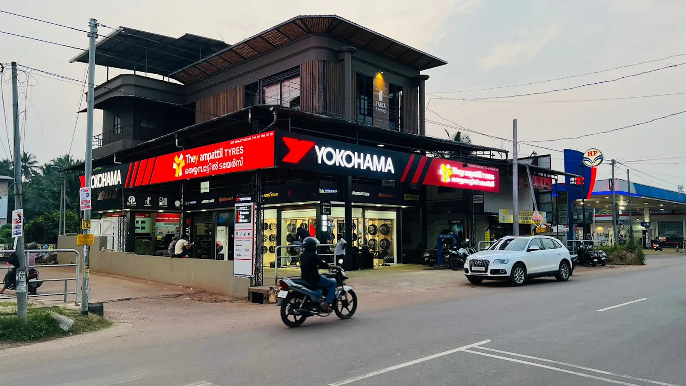 Yokohama Club Network - Theyyam Pattil Tyres, Ernad
